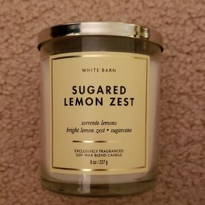 Sugar Lemon Zest Single Wick Candle